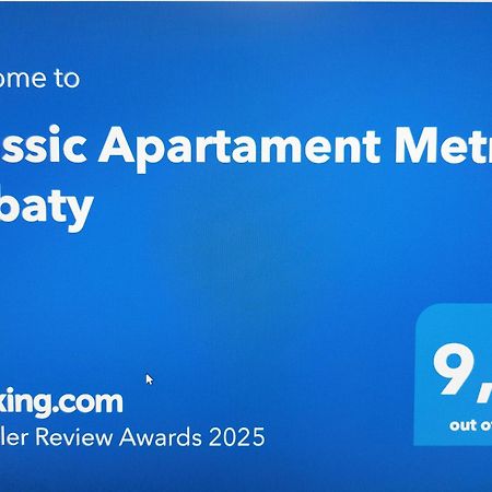 Classic Apartament Metro Kabaty ワルシャワ エクステリア 写真